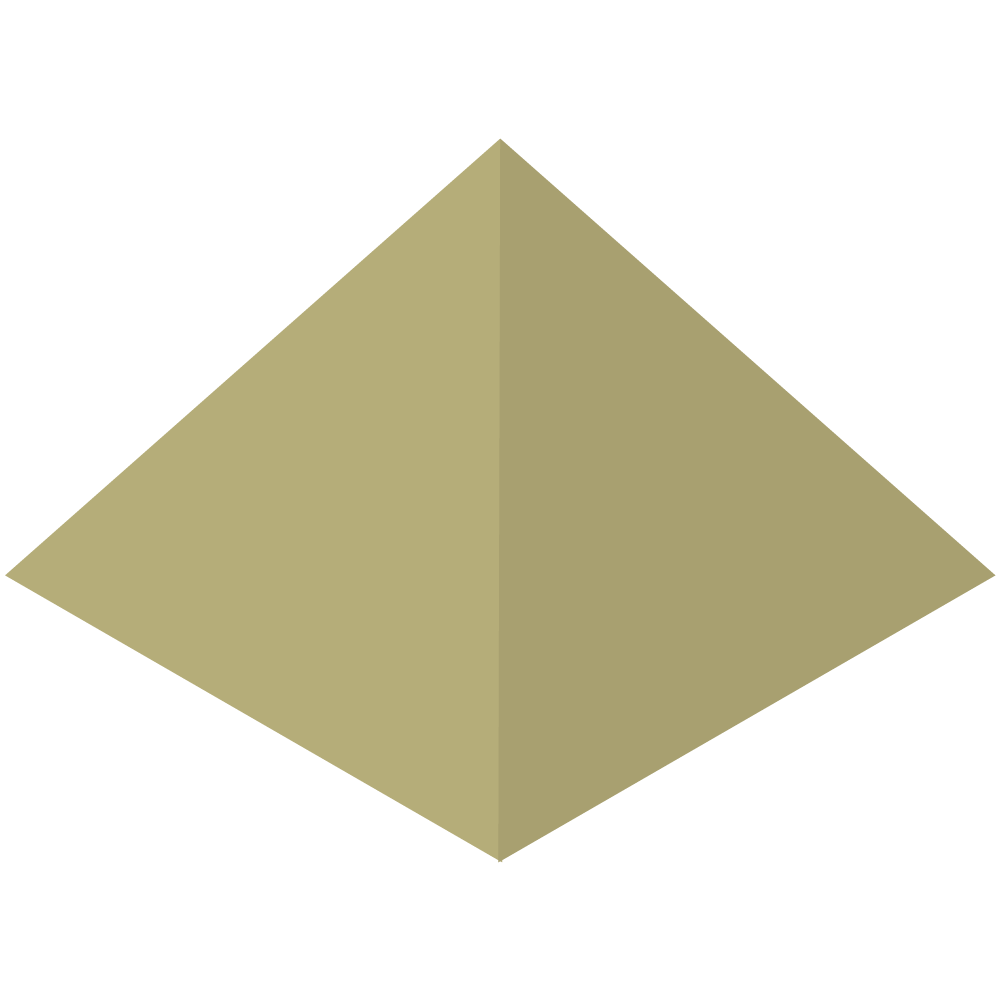 アイソメトリックのエジプトのピラミッドのイラストです。